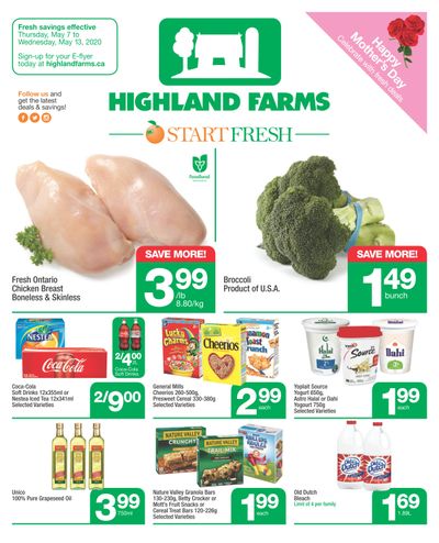 Highland Farms Flyer May 7 to 13