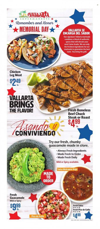 Vallarta (CA) Weekly Ad Flyer Specials May 24 to May 30, 2023