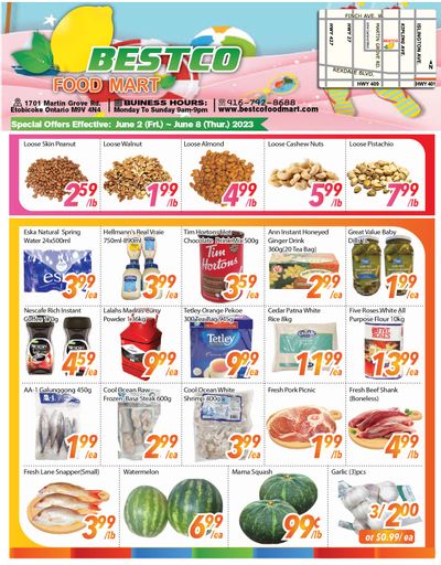 BestCo Food Mart (Etobicoke) Flyer June 2 to 8