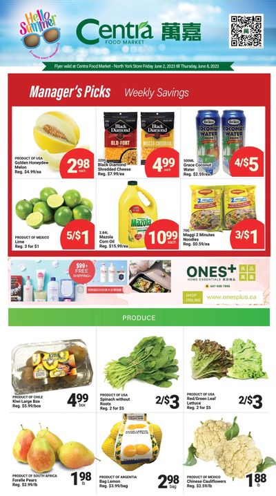 Centra Foods (North York) Flyer June 2 to 8