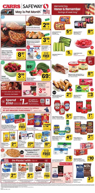 Safeway (AK) Weekly Ad Flyer Specials May 24 to May 30, 2023