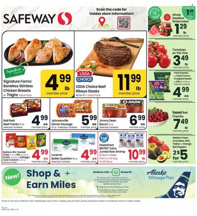 Safeway (AK) Weekly Ad Flyer Specials May 24 to May 30, 2023