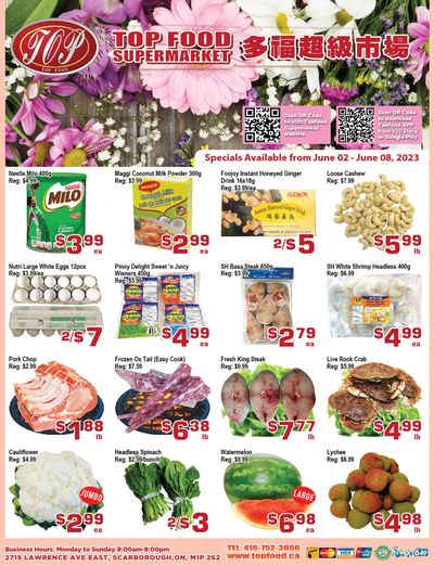 Top Food Supermarket Flyer June 2 to 8