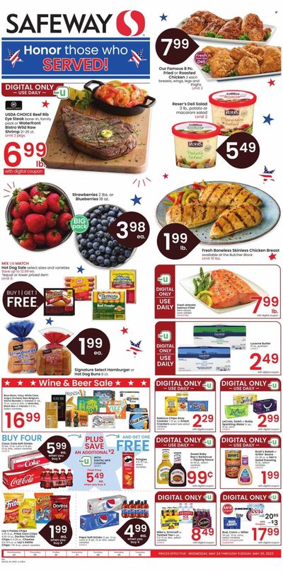 Safeway (CO) Weekly Ad Flyer Specials May 24 to May 30, 2023