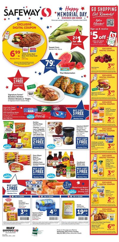 Safeway (HI) Weekly Ad Flyer Specials May 24 to May 30, 2023