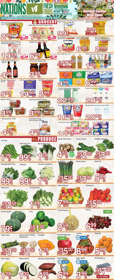 Nations Fresh Foods (Hamilton) Flyer June 2 to 8