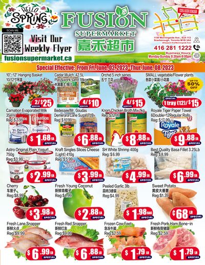 Fusion Supermarket Flyer June 2 to 8