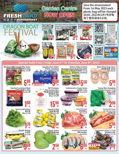 FreshLand Supermarket Flyer June 2 to 8