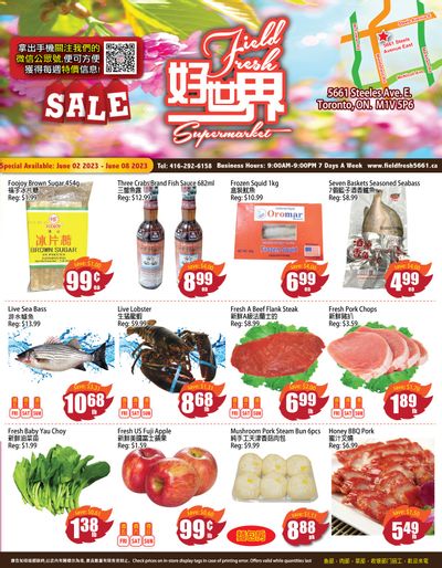 Field Fresh Supermarket Flyer June 2 to 8