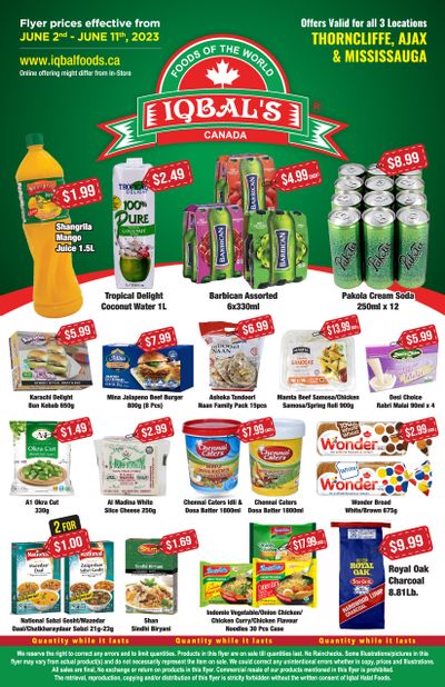 Iqbal Foods Flyer June 2 to 11