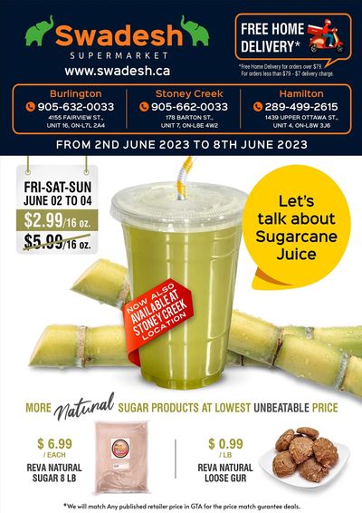 Swadesh Supermarket Flyer June 2 to 8