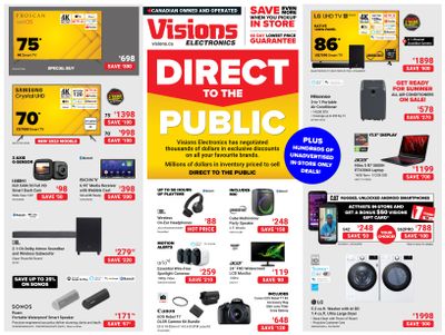 Visions Electronics Flyer June 2 to 8
