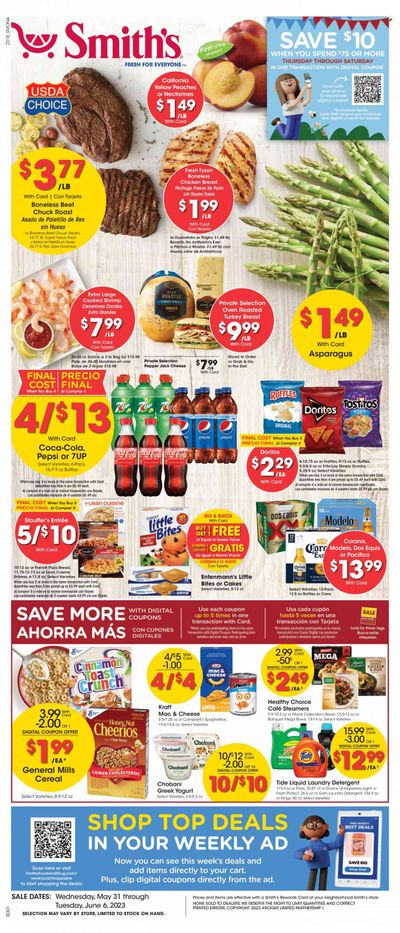 Smith's (AZ, ID, MT, NM, NV, UT, WY) Weekly Ad Flyer Specials May 31 to June 6, 2023