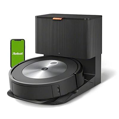 iRobot Roomba j7+ (7550) Self-Emptying Robot Vacuum – Identifies and Avoids Obstacles Like Pet Waste & Cords, Empties Itself for 60 Days, Smart Mapping, Alexa, Ideal for Pet Hair, Carpets, Graphite $799.99 (Reg $849.99)