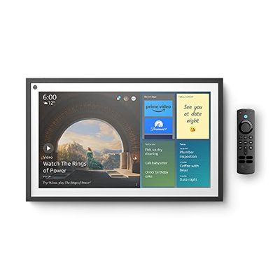 Echo Show 15 | Full HD 15.6" smart display with Alexa and Fire TV built in | Remote included $289.98 (Reg $369.98)