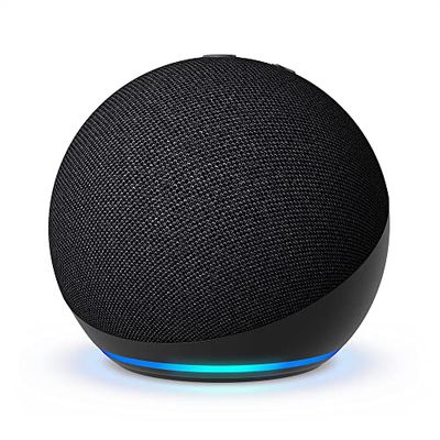 Echo Dot (5th Gen, 2022 release) | Smart speaker with Alexa | Charcoal $39.99 (Reg $69.99)