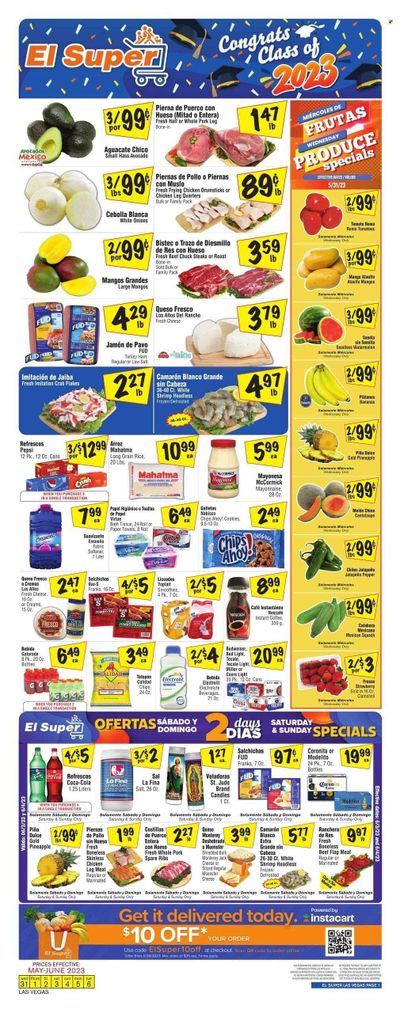 El Super (NV) Weekly Ad Flyer Specials May 31 to June 6, 2023