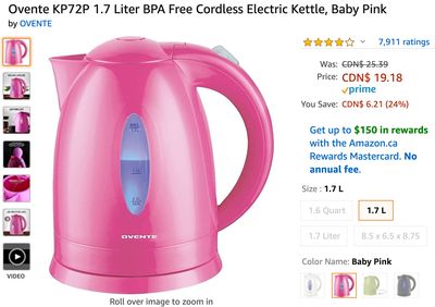 Amazon Canada Deals: Save 21% on Ovente Cordless Electric Kettle + 54% on Gibson Sunbeam 13-Piece Cutlery Set + Remington Hair Cutting Kit for + More Deals