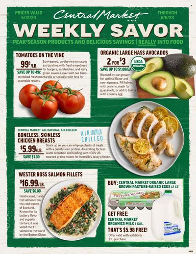 Central Market (TX) Weekly Ad Flyer Specials May 31 to June 6, 2023