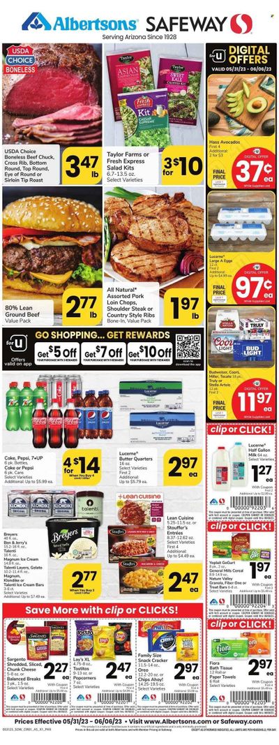 Safeway (AZ) Weekly Ad Flyer Specials May 31 to June 6, 2023