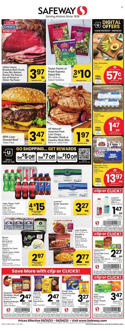 Safeway (AZ) Weekly Ad Flyer Specials May 31 to June 6, 2023