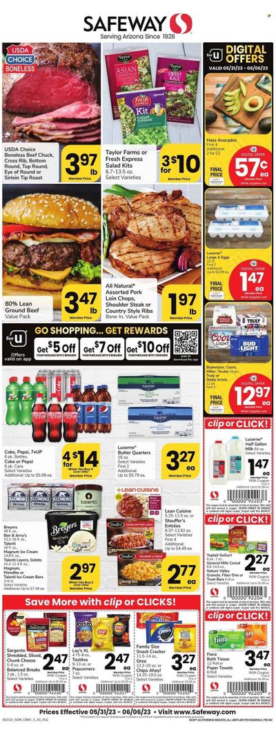 Safeway (AZ) Weekly Ad Flyer Specials May 31 to June 6, 2023