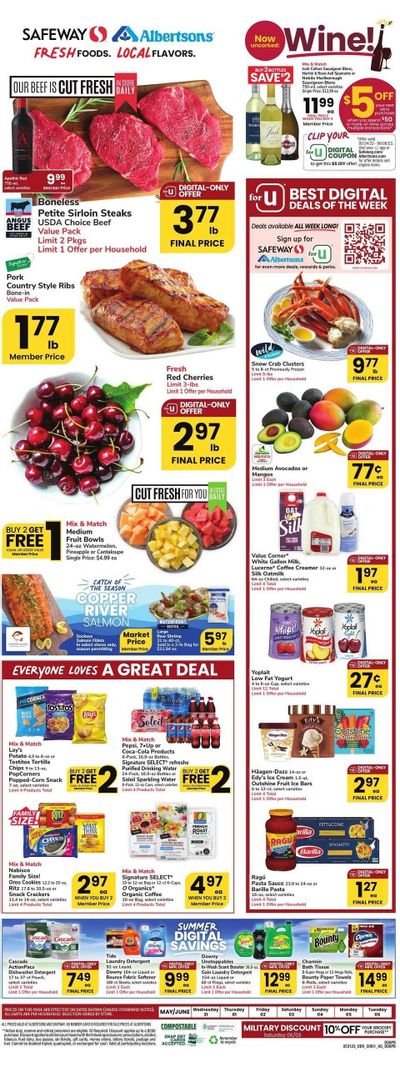 Safeway (CO) Weekly Ad Flyer Specials May 31 to June 6, 2023