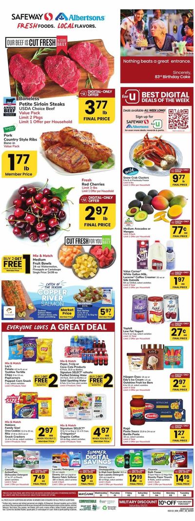 Safeway (CO, WY) Weekly Ad Flyer Specials May 31 to June 6, 2023