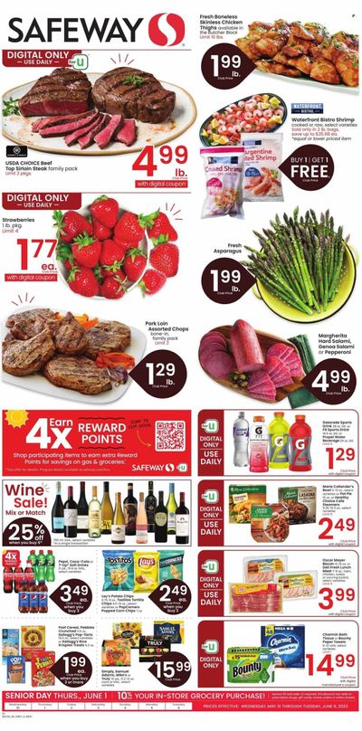 Safeway (MT) Weekly Ad Flyer Specials May 31 to June 6, 2023