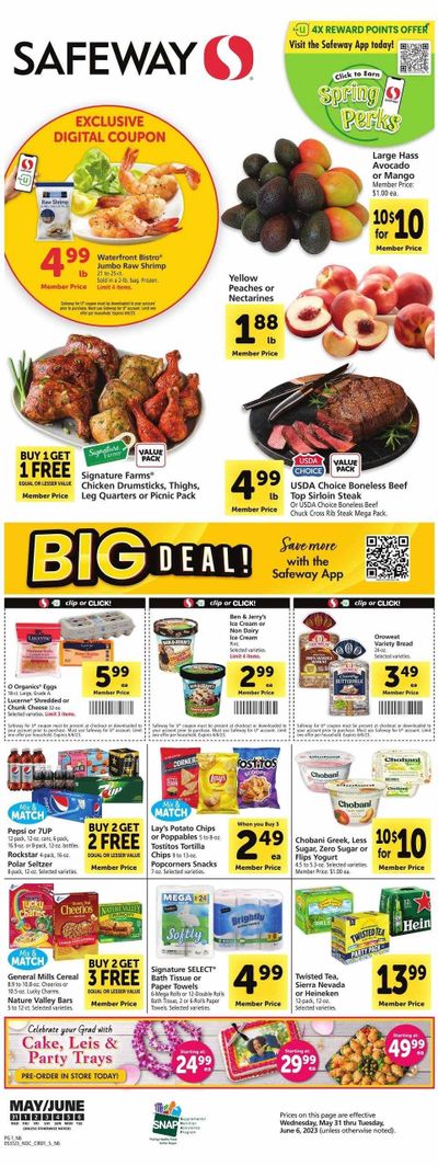 Safeway (NV) Weekly Ad Flyer Specials May 31 to June 6, 2023