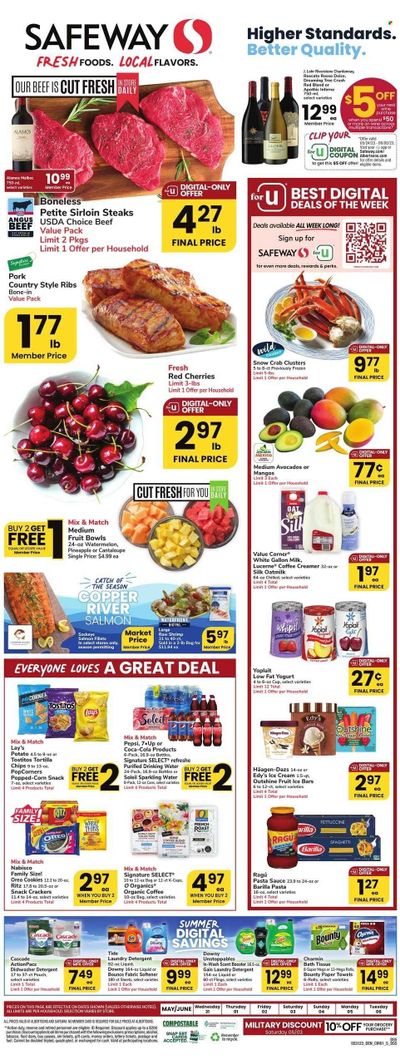 Safeway (SD) Weekly Ad Flyer Specials May 31 to June 6, 2023