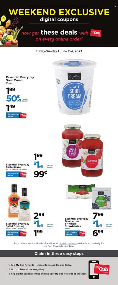Cub Foods (MN) Weekly Ad Flyer Specials June 2 to June 4, 2023