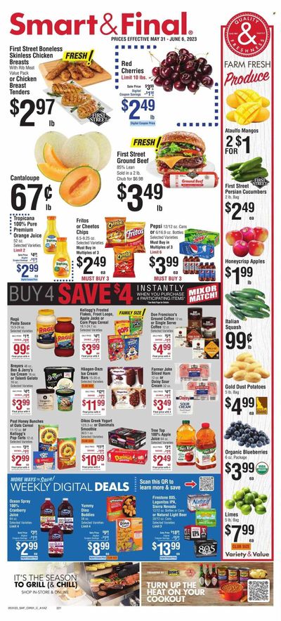 Smart & Final (AZ) Weekly Ad Flyer Specials May 31 to June 6, 2023