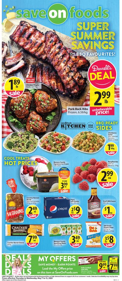 Save on Foods (SK) Flyer May 7 to 13