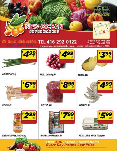 New Ocean Supermarket Flyer June 2 to 15