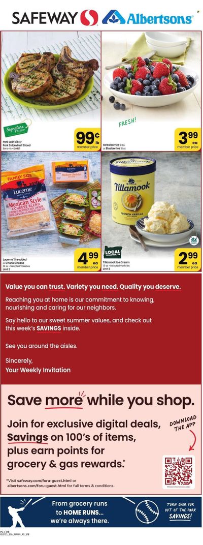Safeway (WA) Weekly Ad Flyer Specials May 31 to June 6, 2023