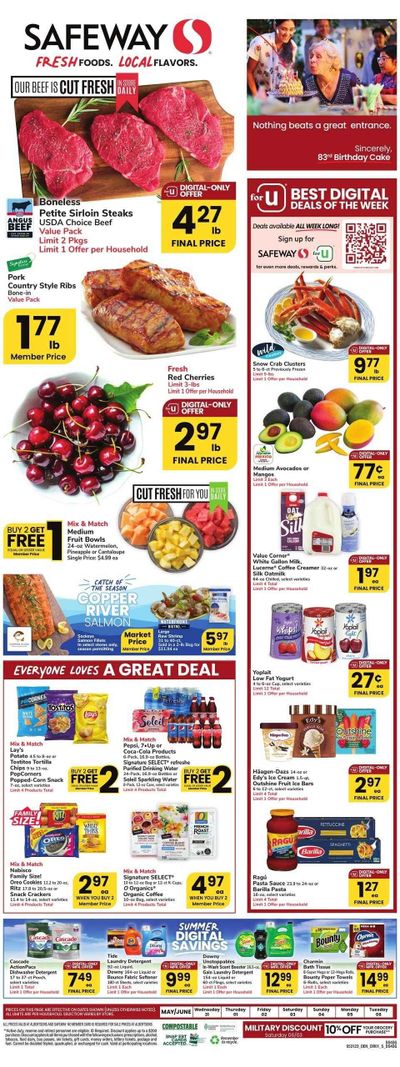 Safeway (WY) Weekly Ad Flyer Specials May 31 to June 6, 2023