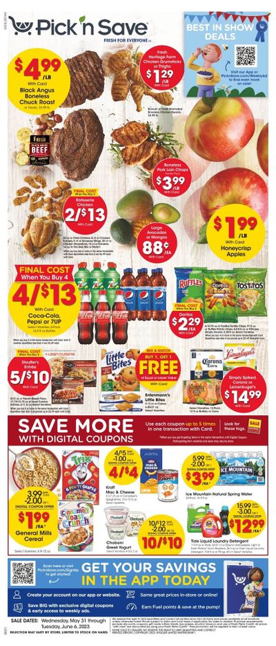 Pick ‘n Save (WI) Weekly Ad Flyer Specials May 31 to June 6, 2023