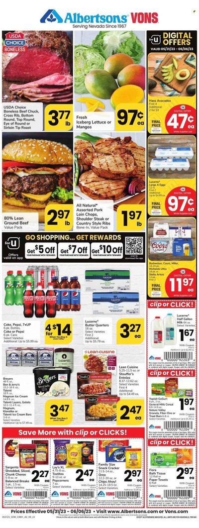 Vons (NV) Weekly Ad Flyer Specials May 31 to June 6, 2023