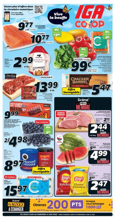 IGA (NB) Flyer June 8 to 14