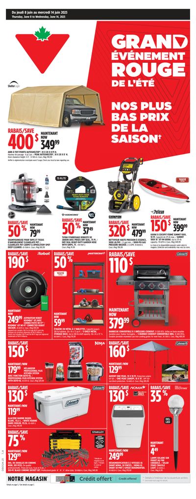 Canadian Tire (QC) Flyer June 8 to 14
