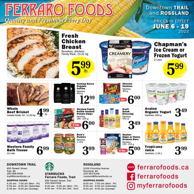 Ferraro Foods Flyer June 6 to 19