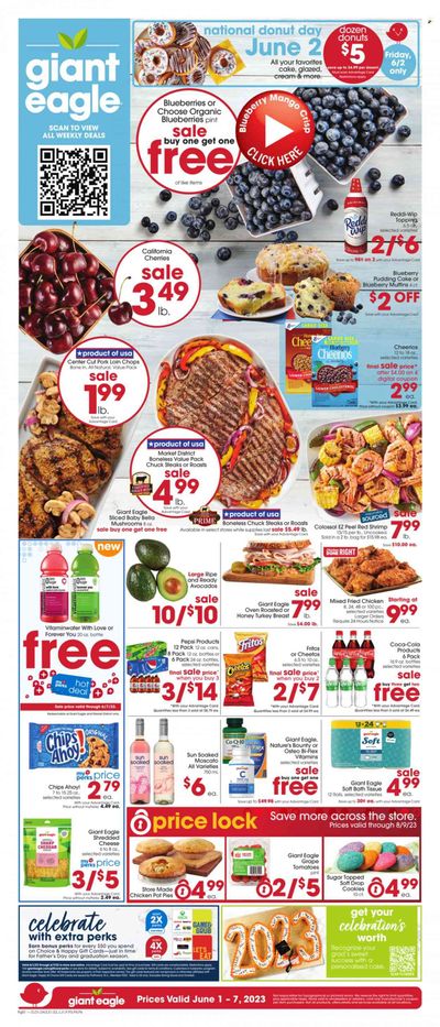 Giant Eagle (PA) Weekly Ad Flyer Specials June 1 to June 7, 2023