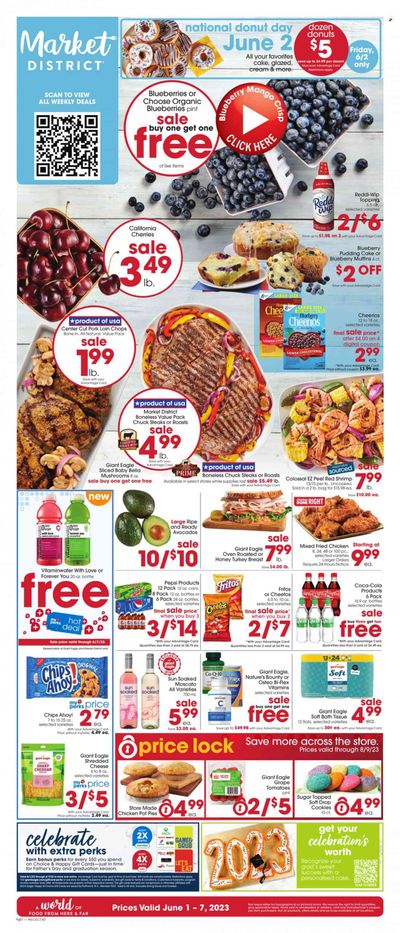 Giant Eagle (OH) Weekly Ad Flyer Specials June 1 to June 7, 2023