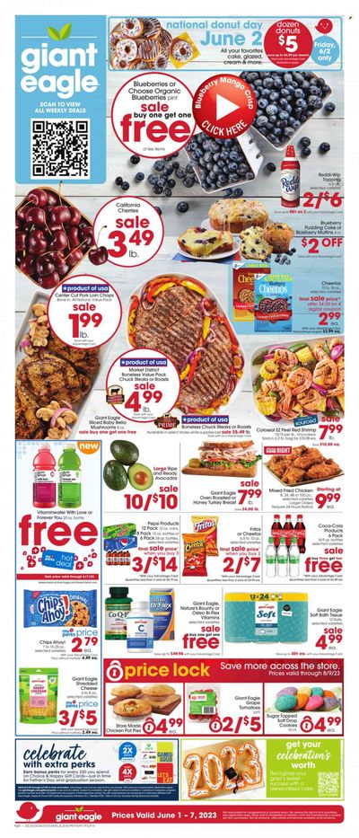 Giant Eagle (PA) Weekly Ad Flyer Specials June 1 to June 7, 2023