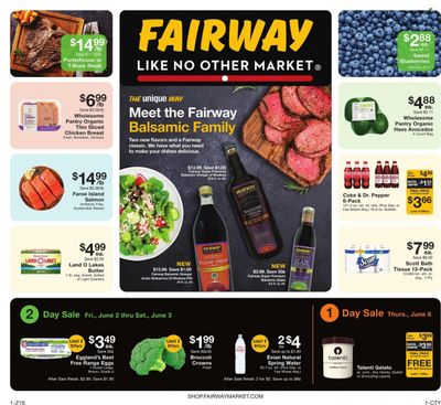Fairway Market (CT, NJ, NY) Weekly Ad Flyer Specials June 2 to June 8, 2023