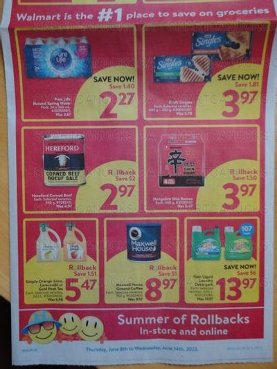 Walmart Ontario Flyer Sneak Peek June 8th – 14th