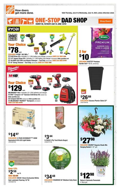 Home Depot (ON) Flyer June 8 to 14