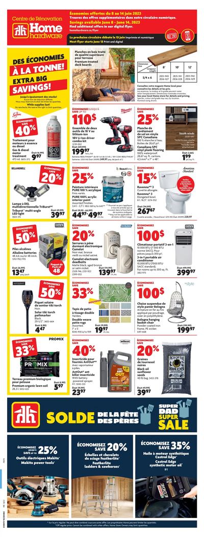 Home Hardware Building Centre (QC) Flyer June 8 to 14