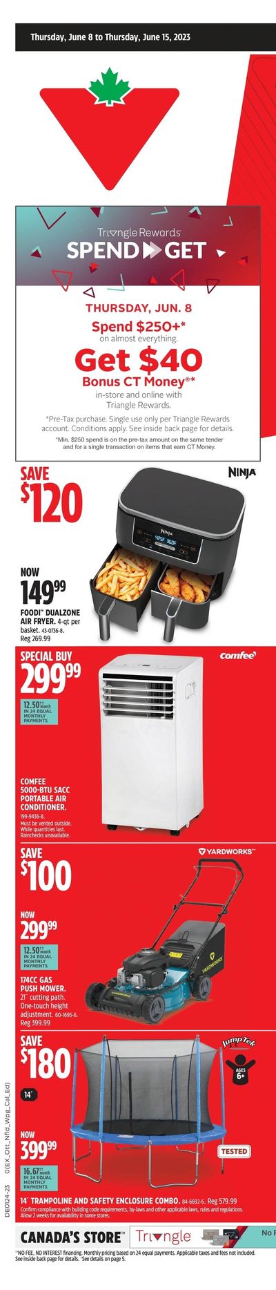 Canadian Tire (Atlantic) Flyer June 8 to 15